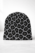 Y2k Leopard print beanie